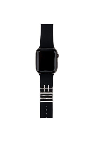 Nezih Case Apple Watch Tüm Serilere ve Ölçülere Uyumlu Yeni Nesil Harfli Tasa...