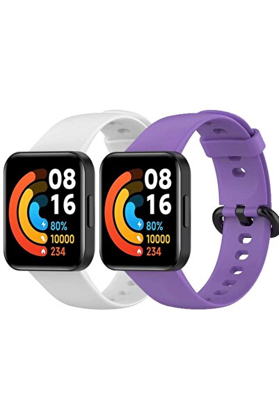 Nezih Case Xiaomi Redmi Watch 2 Lite Uyumlu Yumuşak Akıllı Saat Silikon Kordo...