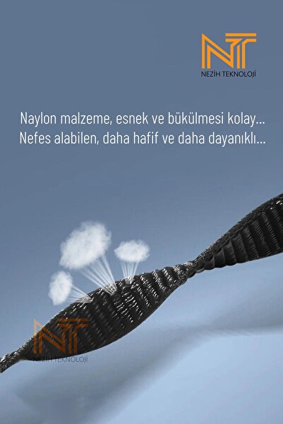 Nezih Case Xiaomi Mi Band 8 / 9 / 10 Uyumlu Hasır Kumaş Tasarım Renkli Spor Kordon / Kayış