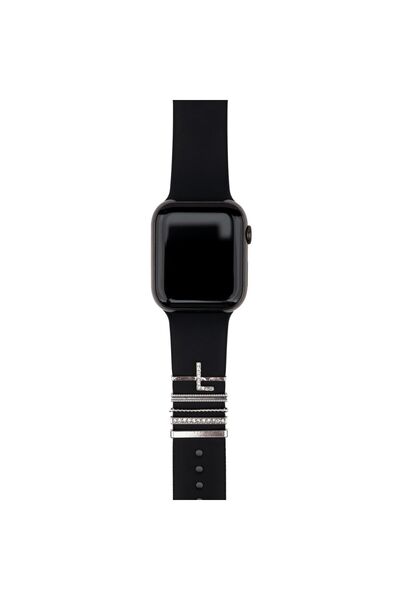 Nezih Case Apple Watch Tüm Serilere ve Ölçülere Uyumlu Yeni Nesil Harfli Tasa...