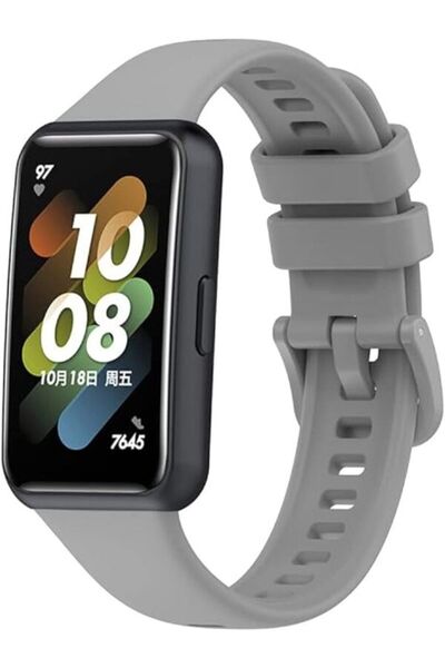 Nezih Case Huawei Honor Band 7 Uyumlu Soft Design Klasik Jel Silikon Kordon