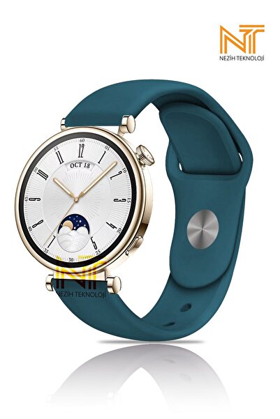 Nezih Case Huawei Watch Gt4 / Gt5 / Gt6 41mm Uyumlu Yumuşak Silikon Spor Stra...