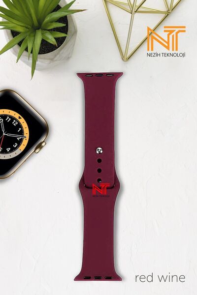 Nezih Case Apple Watch Seri 2/3/4/5/6/7/8/9/Se 38-40-41mm Uyumlu A+ Kalite Yu...