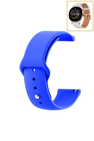 Nezih Case Huawei Watch Gt 3 Elegant 42mm Uyumlu Yumuşak Dokulu 20mm Silikon ...