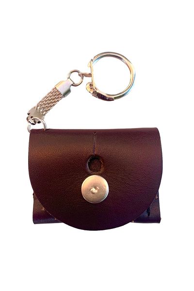 hijazz Genuine Leather Plectrums Wallet Keychain (2 Pieces of Plectrums Gift)
