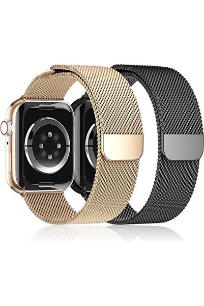 Nezih Case Apple Watch Seri 2/3/4/5/6/7/8/9/Se/Ultra Uyumlu 42/44/45/49mm Mil...