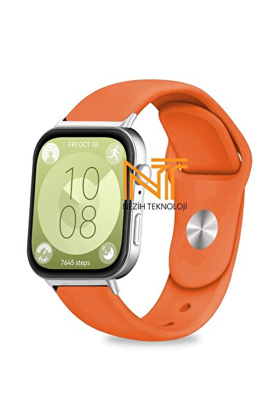 Nezih Case Huawei Watch Fit 3 / Fit 4 / Fit 4 Pro Uyumlu A Kalite Yumuşak Sil...
