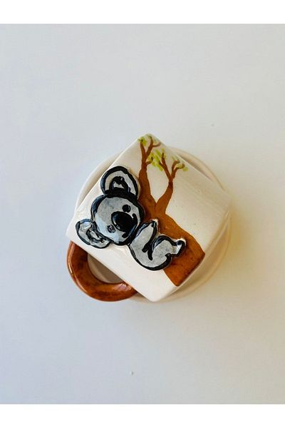 Banuart Koala Handmade Ceramic Gift Coffee Cup
