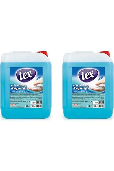 Tex Liquid Foam Soap 5 lt 2 Pieces