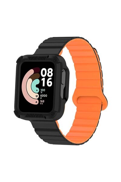 Nezih Case حافظة واقية وحبل لساعة Xiaomi Redmi Watch 2 Lite / Mi Watch Lite متوافقة مع 360 Tank