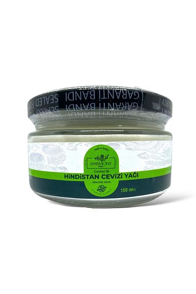 HarmonyPlus 150 ml Organic Coconut Oil - Cold PreSSed Coconut Oil