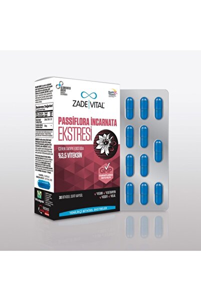 Zade Vital مستخلص باسيفلورا إنكرناتا 30 كبسولة