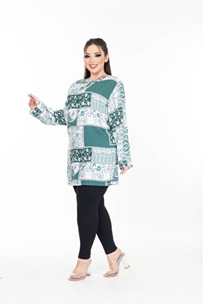 mervemoda Summer Viscose Women's Tunic - Woven