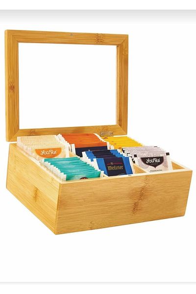 Sele Home MİEN Bamboo Multifunctional Storage Box