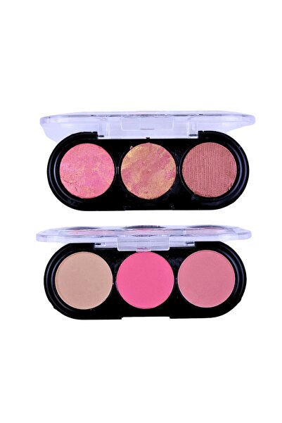 MT 3'lü terracotta allık & 3'lü mat allık