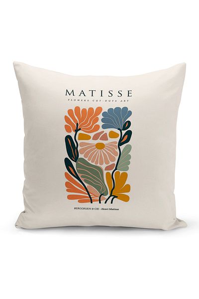 Bertille Home Art Series Double Sided Digital Printed Throw Pillow Case (Art Cushion Cover)