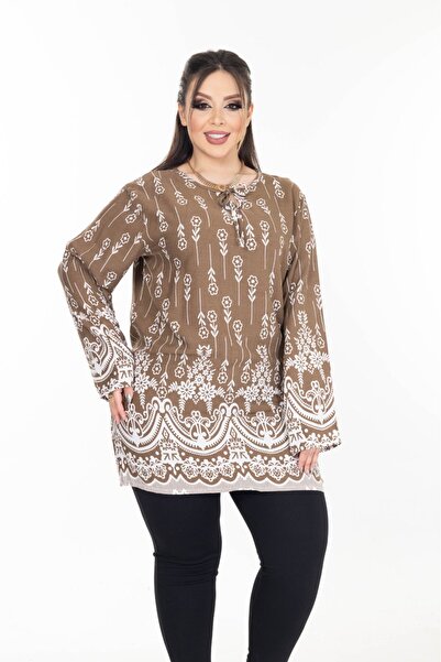 mervemoda Summer Viscose Women's Tunic - Woven