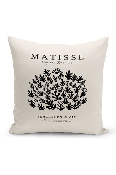 Bertille Home Art Series Double Sided Digital Printed Throw Pillow Case (Art Cushion Cover)