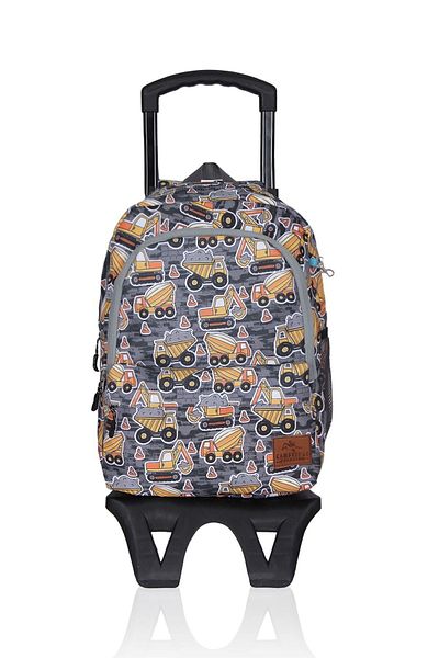 Cambridge Polo Club Primary School Bag SeT - wiTh Squeegee, Plcan2079 T 307 Truck Gray