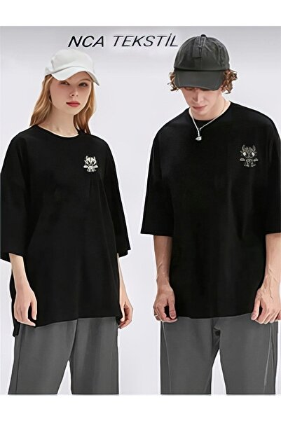 YOHO SPORT Dragi Combin Baykuş Štampano Originalni unisex letnji set od T-shi...