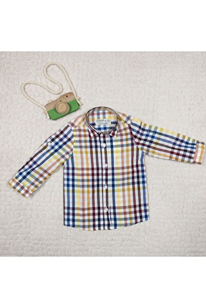 Woorage Boy's Multicolored Cotton Shirt