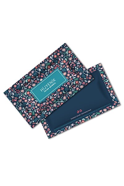 Balkan Baskılı Tek Kullanımlık Islak Mendil 100 Adet (12x6cm)