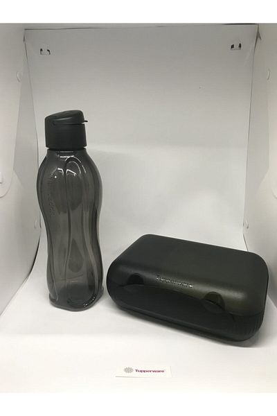 Tupperware Food Carrying Set Black