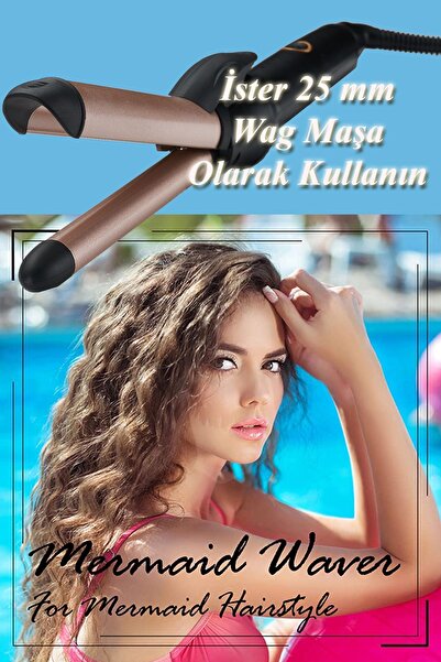 Shibowavy 2in1 Wag Tongs & 25mm Classic Tongs (WITH HEAT PROTECTION GLOVE GIFT)