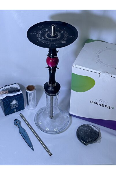 sarayhediye Moze Sphere2 Nargile Takımı KIRMIZI