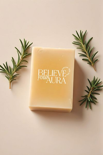 Believe Your Aura صابون زيت العرعر - صابون زيت العرعر الطبيعي 100% مصنوع يدويًا - 120 جرام