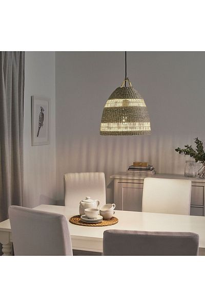 IKEA Torared Pendant Lamp Lampshade, Sea Thread, 36 Cm