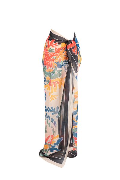 AQUABERRY Patterned Large Pareo 140X140 cm |   Beach Clothing - Vibrant Patterned, Anti-Wrinkle and Practical