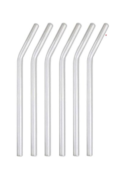 ÖZAY HOME Set of 6 Glass Pipettes Transparent
