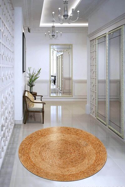 DEKOMOD Dekoratif Dijital Baskılı Kaymaz Taban Modern Dokunuşlar Makinada Yık...