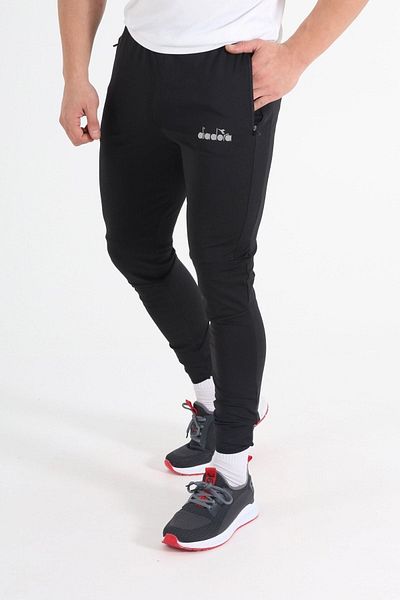 Diadora Elite Elastic Training Φούτερ Μαύρο