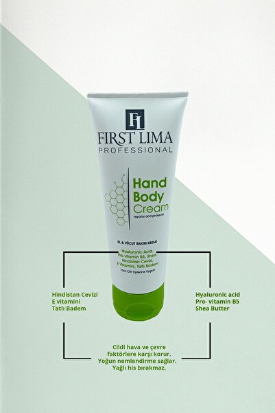 First Lima Professional Nemlendirici Cilt Bakım Kremi Hyaluronik Asit Içerikli Koruyucu Ve Onarıcı 75 Ml