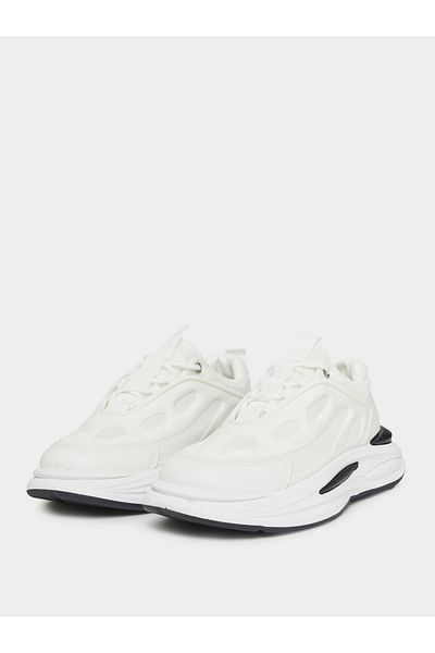 Styli Textured Street Style Lace Up Dad Shoes
