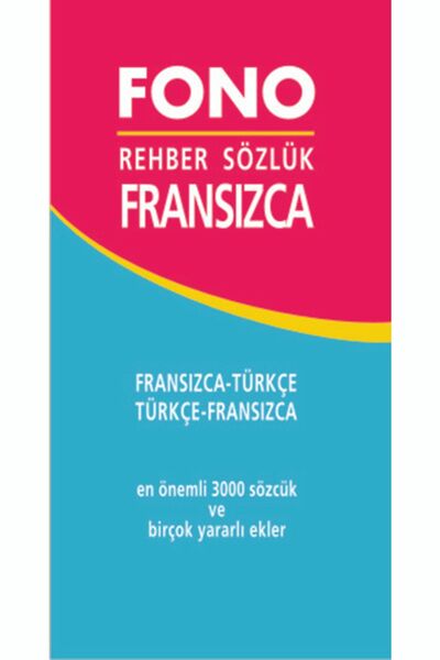 Fono Yayınları Fransızca / Türkçe – Türkçe / Fransızca Rehber Sözlük / Kolekt...