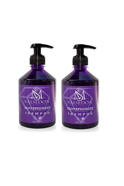 MS Kalsedon PROFESSİONAL Silver Pigment Mor Şampuan 550ML X 2 Adet
