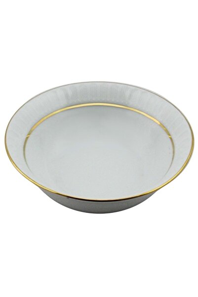 Gazel Güral Porcelain Spiced Gilded 15cm Bowl - 12 Pieces