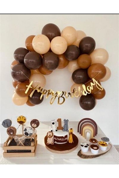 HBK Balon Brown Chocolate Karemel Balloon