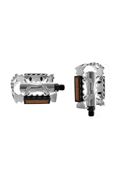 Genel Markalar Mtb Bisiklet Aluminyum Pedal Bilyalı Krom [takım]