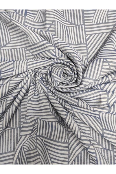 Evcimenhome țesătură jacquard 170cmX170cm, culoare originală: albastru-alb