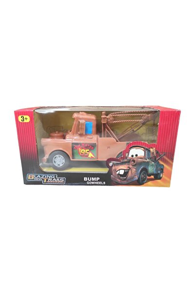 Brother Toys Çekici Mater Araba Sesli Pilli Kendi Kendine Gezen Çarpdön Oyuncak Cars Şimşek Mcqueen 20 Cm.