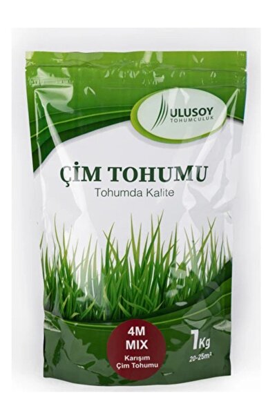 ULUSOY TOHUMCULUK Ulusoy4m Mix Çim Tohumu Karışımı 1kg