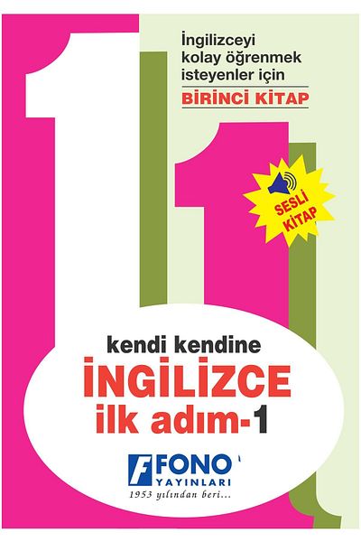 Fono Yayınları Self-English First Step 1 (With Voice)