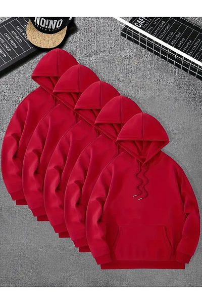 DAXİS Sportwear Company Pachet avantajos de 5 - Hanorac cu glugă unisex