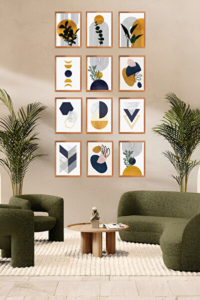 TABLOX Colecția de artă modernă, 12 piese, aspect de cadru, set de pictură mo...