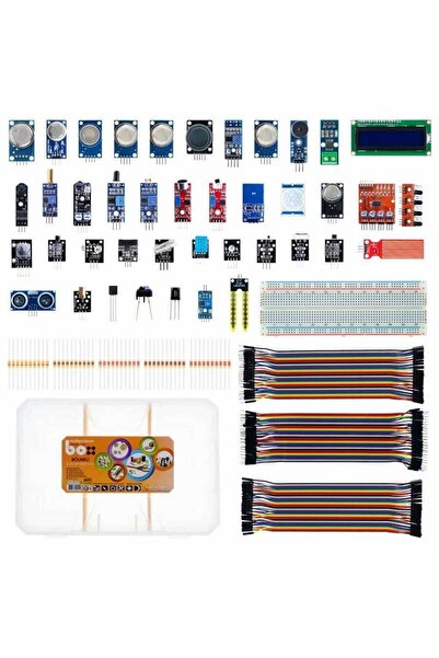 Robotistan Raspberry/arduino Uyumlu Profesyonel Sensör Seti - 50in1