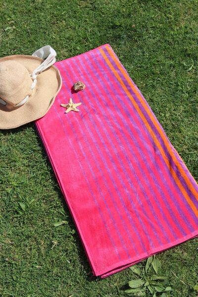 Baveno Σετ πετσέτες θαλάσσης 100% βαμβάκι 90x180 cm